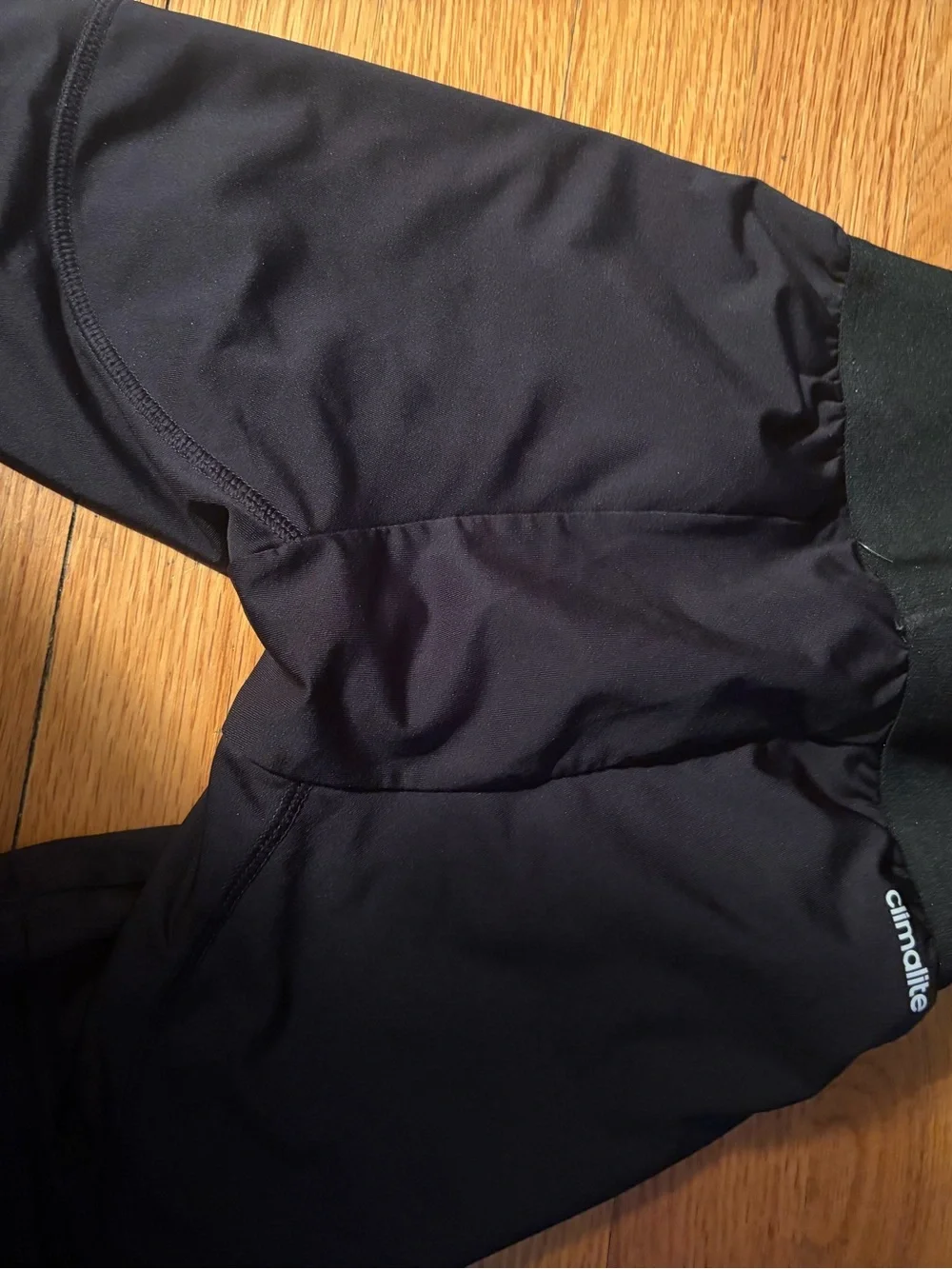 adidas Black Kids Athletic Compression Leggings